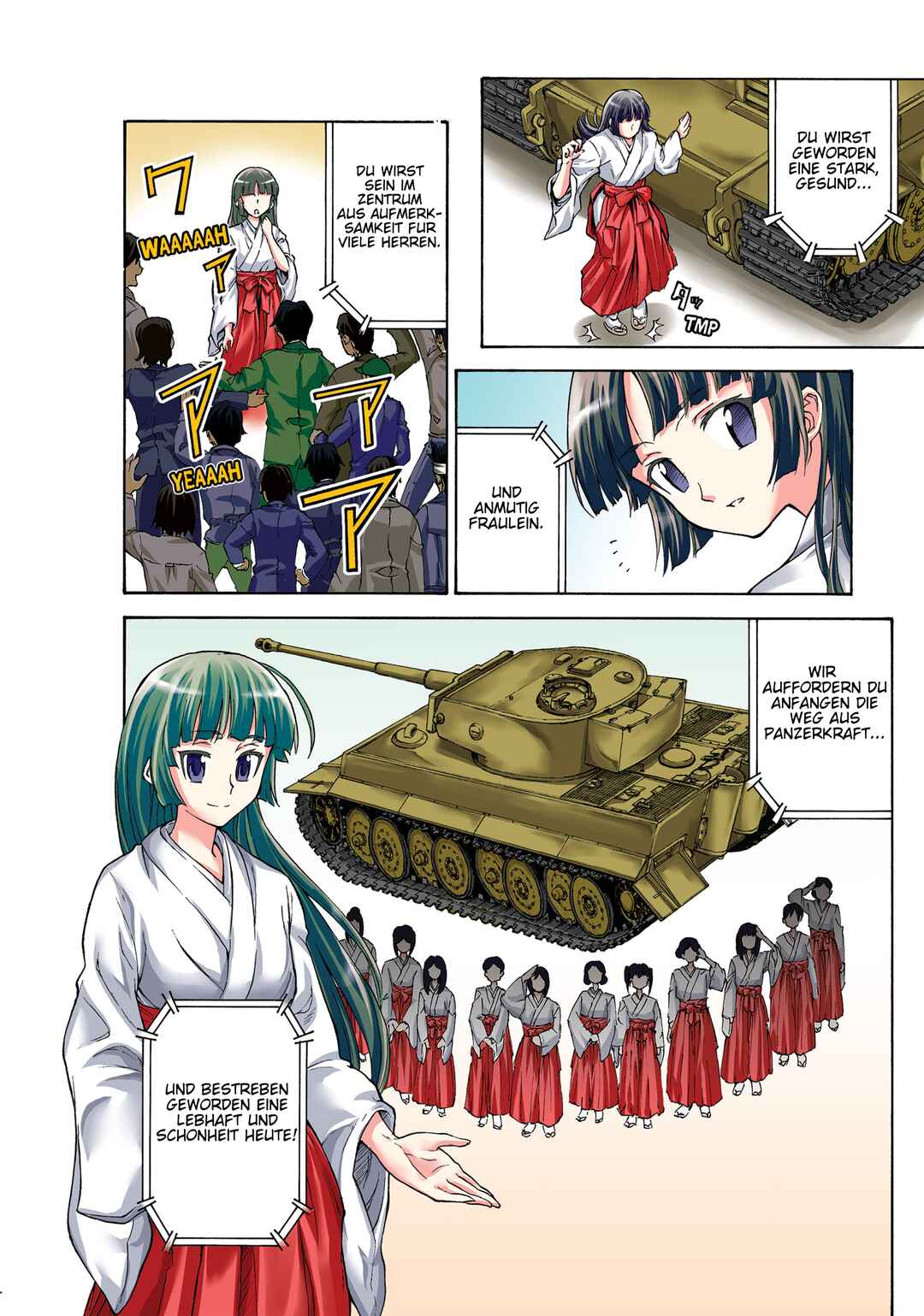 Girls und Panzer Chapter 1 - Page 6