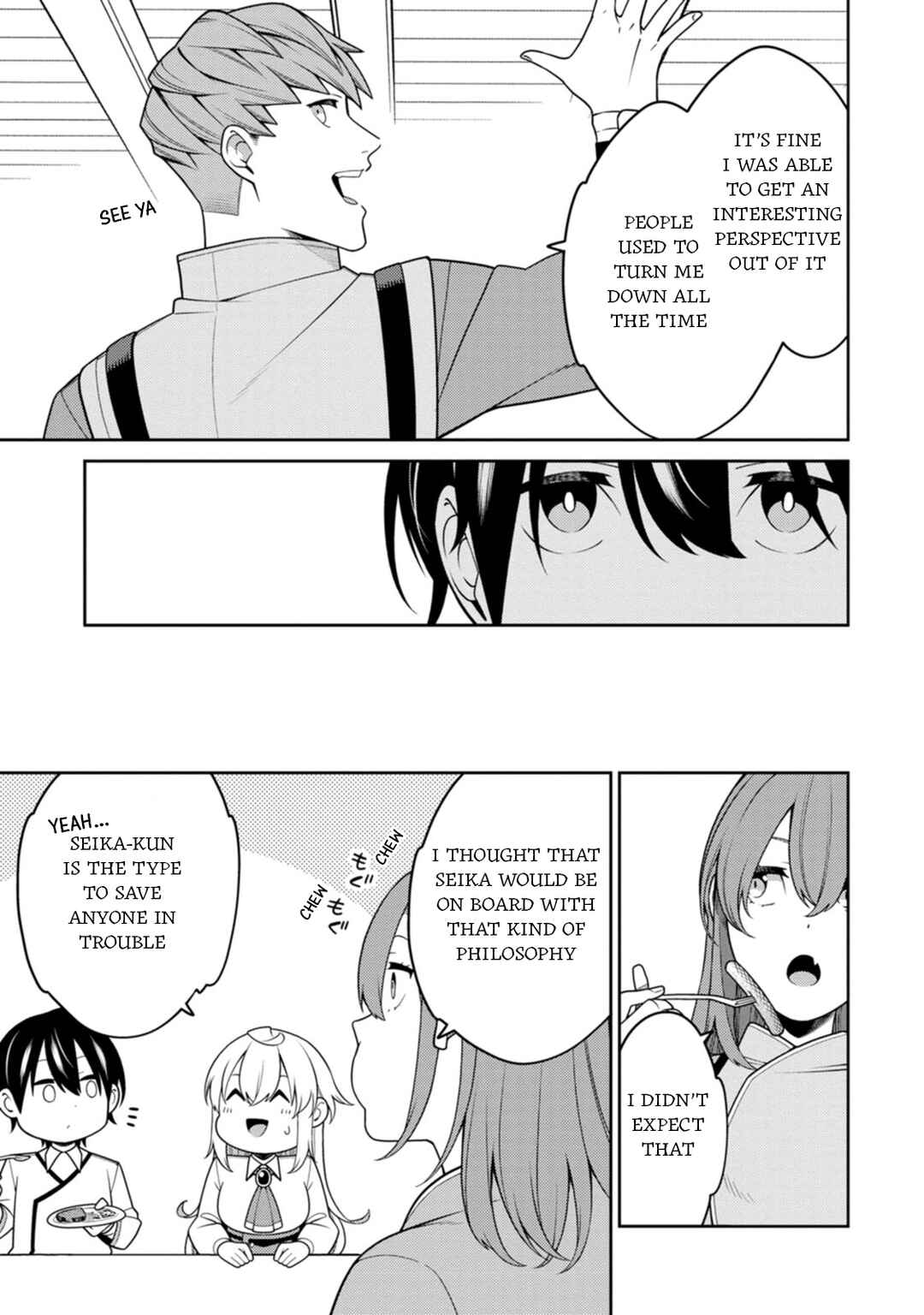 Saikyou Onmyouji no Isekai Tenseiki ~Geboku no Youkaidomo ni Kurabete Monster ga Yowai Sugirundaga~ Chapter 33 - Page 28