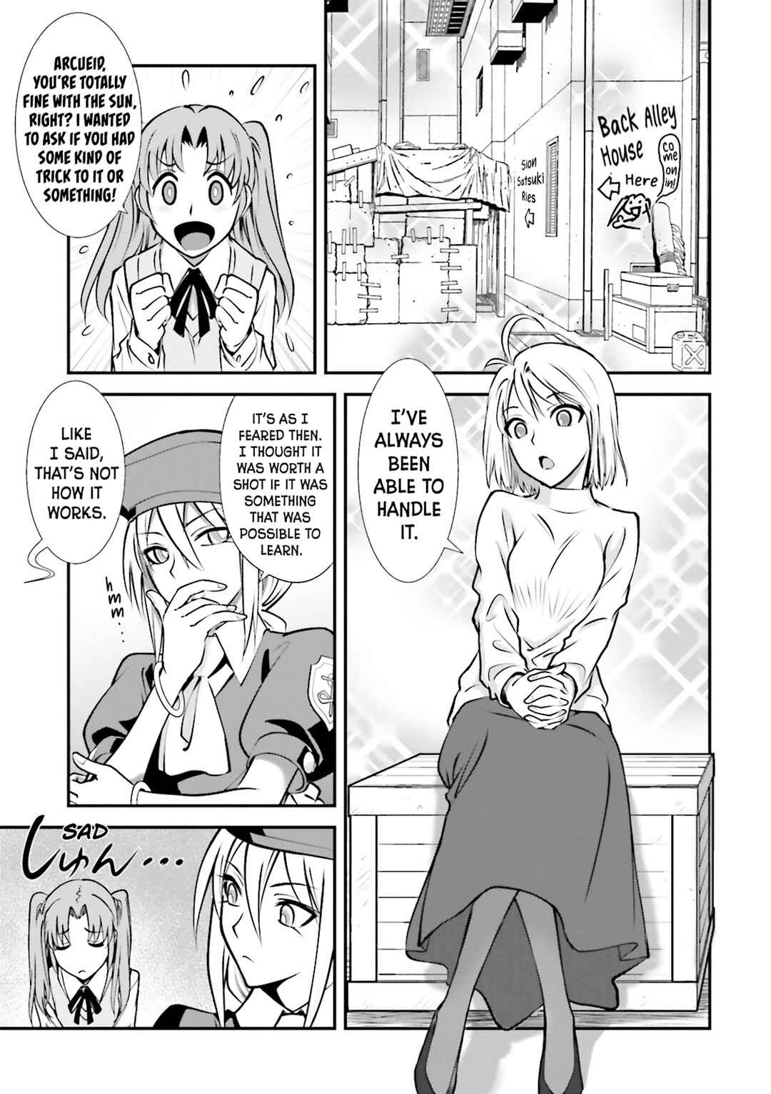 Melty Blood - Back Alley Nightmare Chapter 1.1 - Page 7