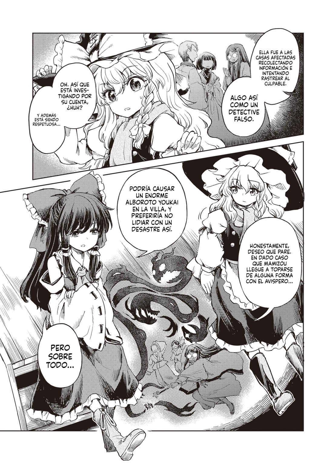 Touhou Suichouka: Lotus Eater-tachi no Suisei Chapter 50 - Page 7