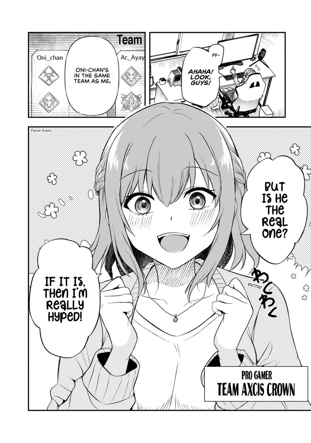 Aorikei Game Haishinsha (20-sai), Haishin no Kiri Wasure ni Yori Ii Hito Bare Suru. Chapter 2.1 - Page 2
