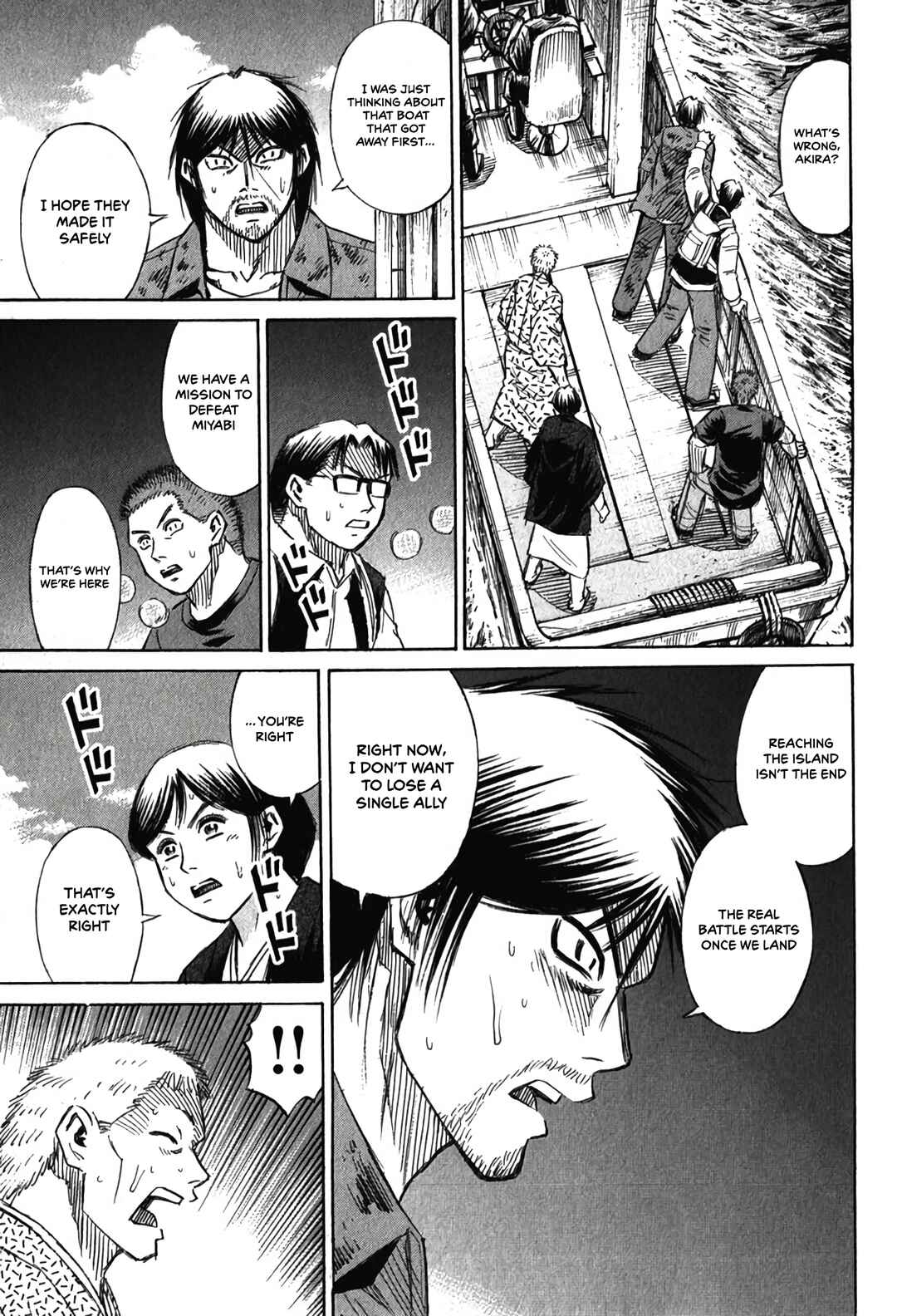 Higanjima - Saigo no 47 Hiai Chapter 132 - Page 15