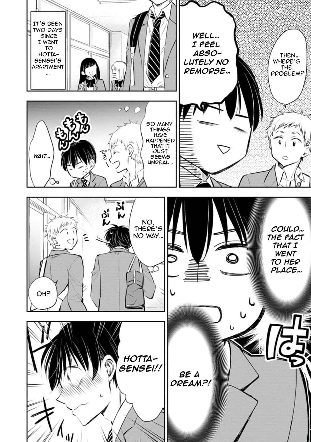 Darashinai desu, Hotta-sensei! Chapter 4 - Page 4