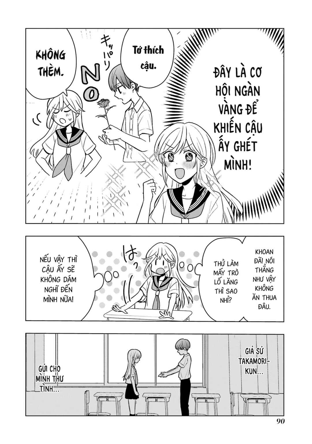 Takamori-kun wo Damarasetai!! Chapter 8 - Page 6