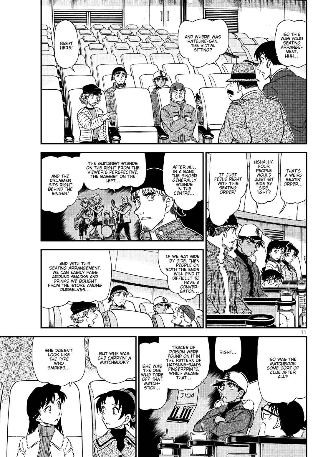 Detective Conan Chapter 1158 - Page 11