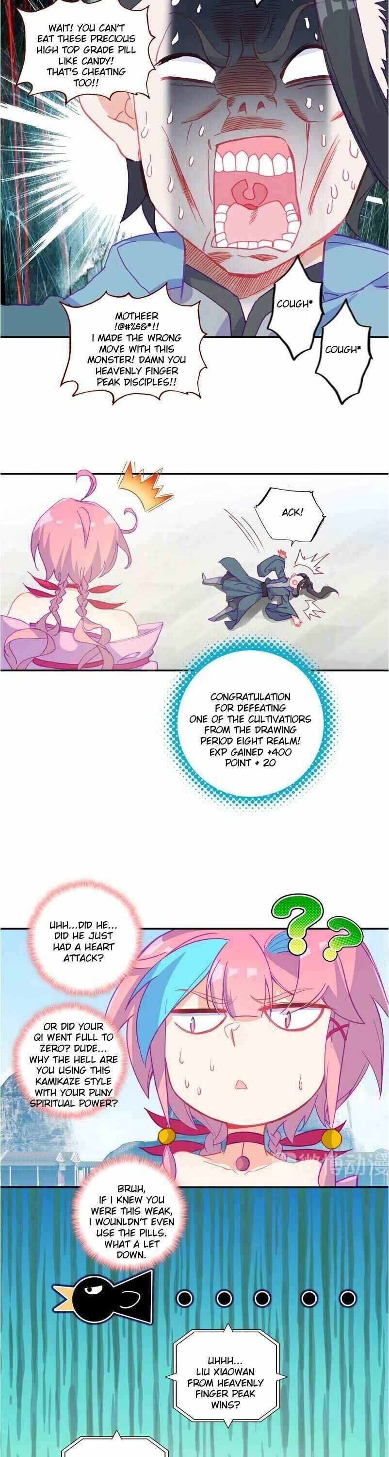 Yé Jiùshì Kāiguà Shàonǚ Chapter 114 - Page 9