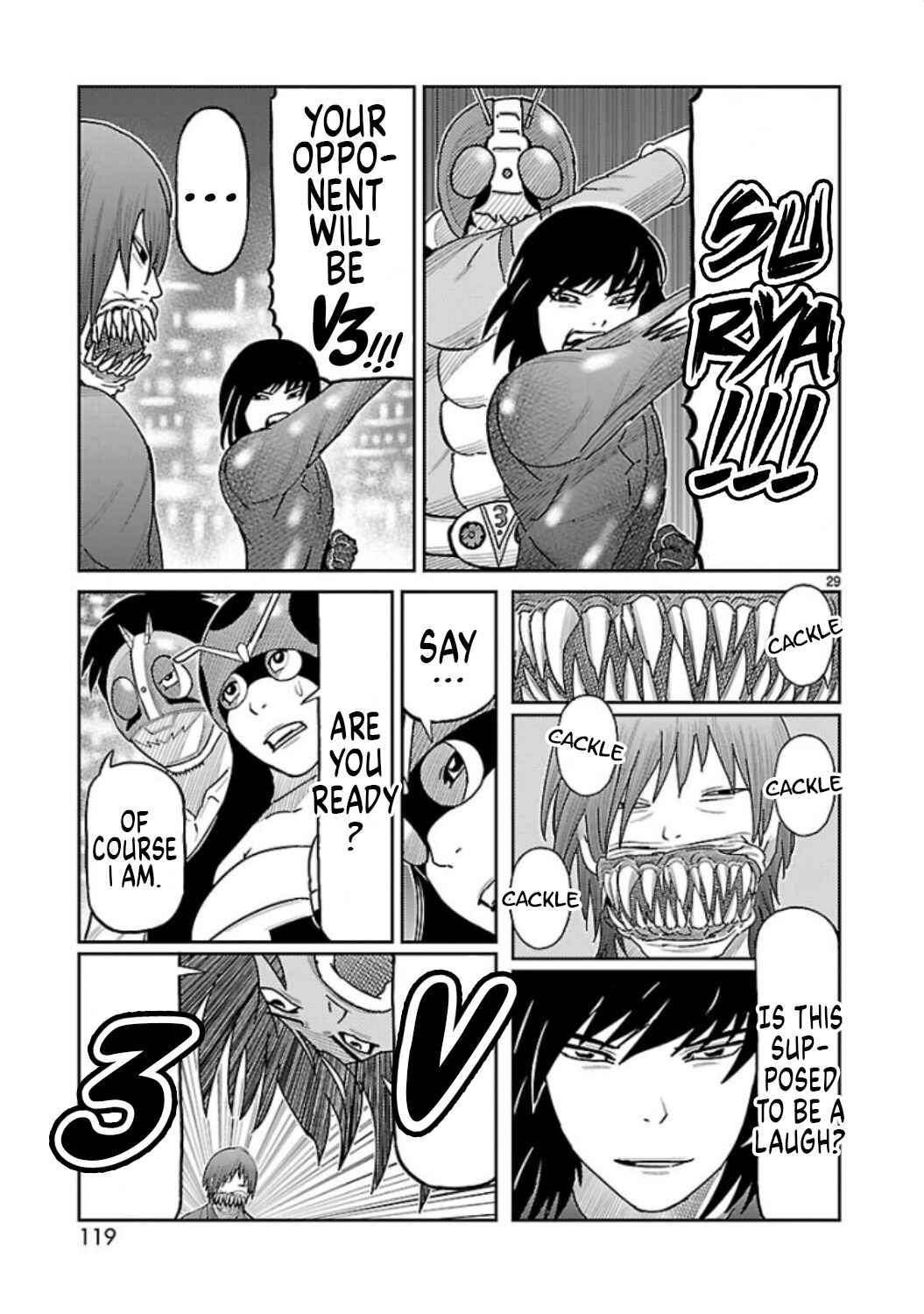 Toujima Tanzaburou wa Kamen Rider ni Naritai Chapter 7 - Page 19