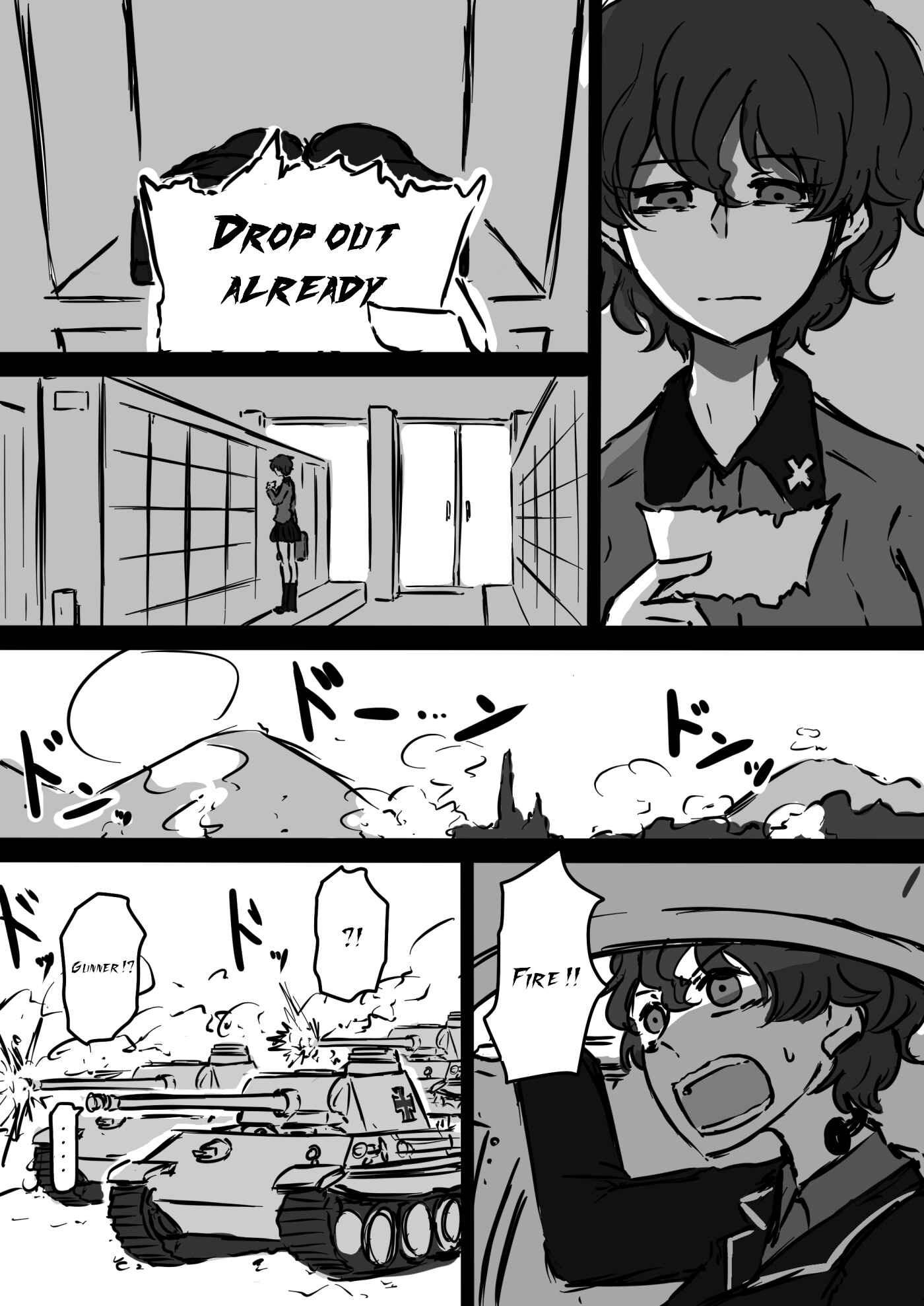 Girls und Panzer - Unofficial Story - Koume's Road Chapter 4 - Page 2