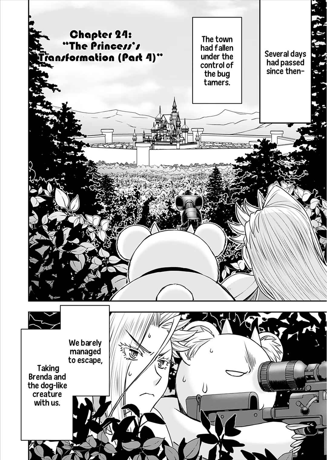 Isekai Sniper wa Onna Senshi no Mofumofu Aigan Doubutsu Chapter 24 - Page 3