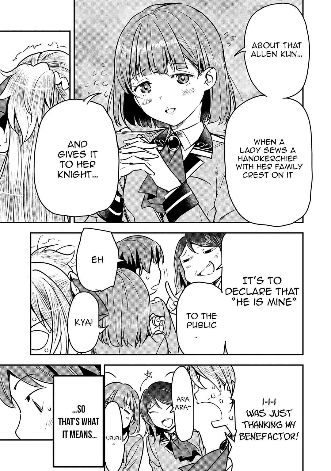 Chounin A wa Akuyaku Reijou o Doushitemo Sukuitai: Dobu to Sora to Koori no Himegimi Chapter 26 - Page 26