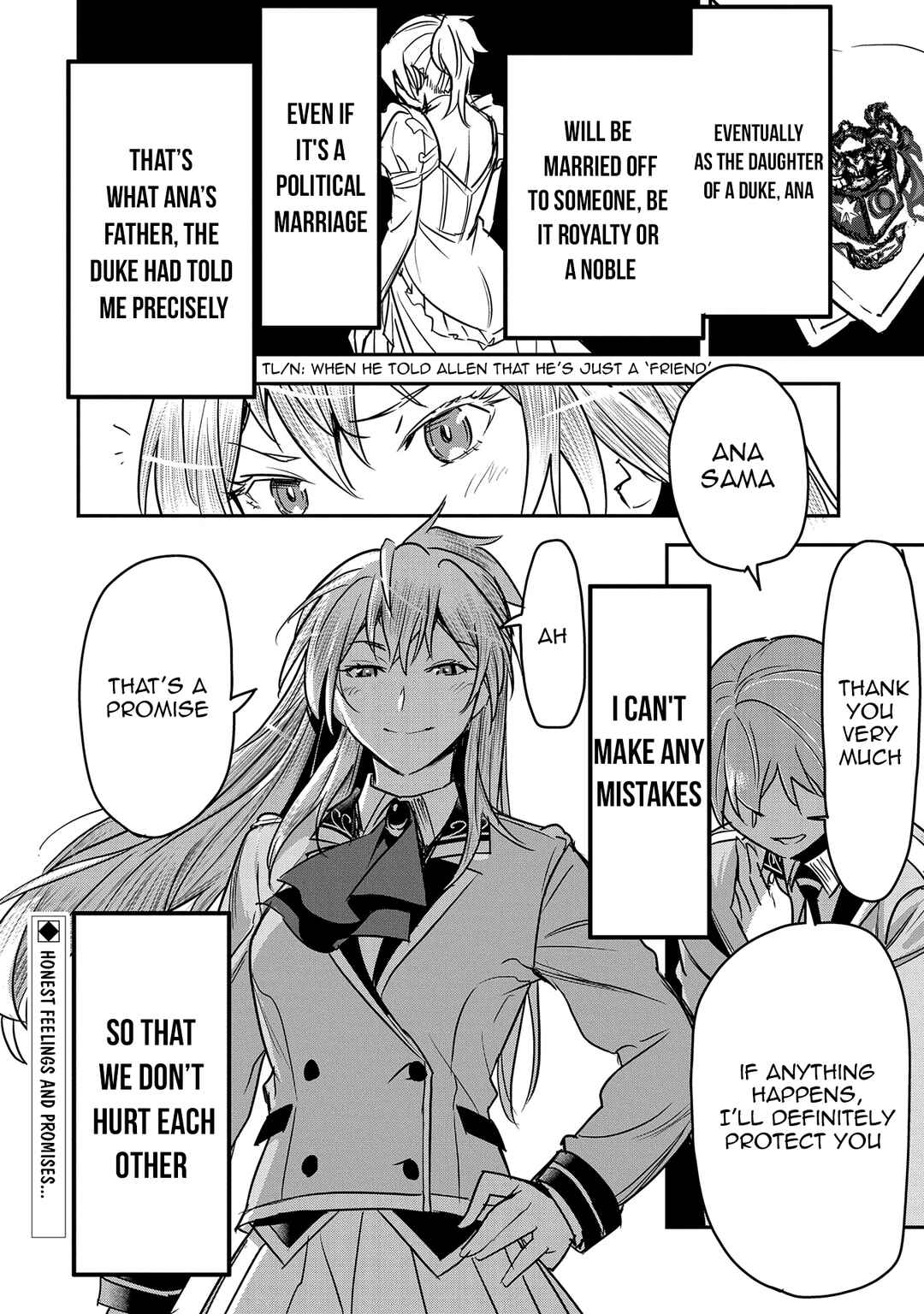 Chounin A wa Akuyaku Reijou o Doushitemo Sukuitai: Dobu to Sora to Koori no Himegimi Chapter 26 - Page 27