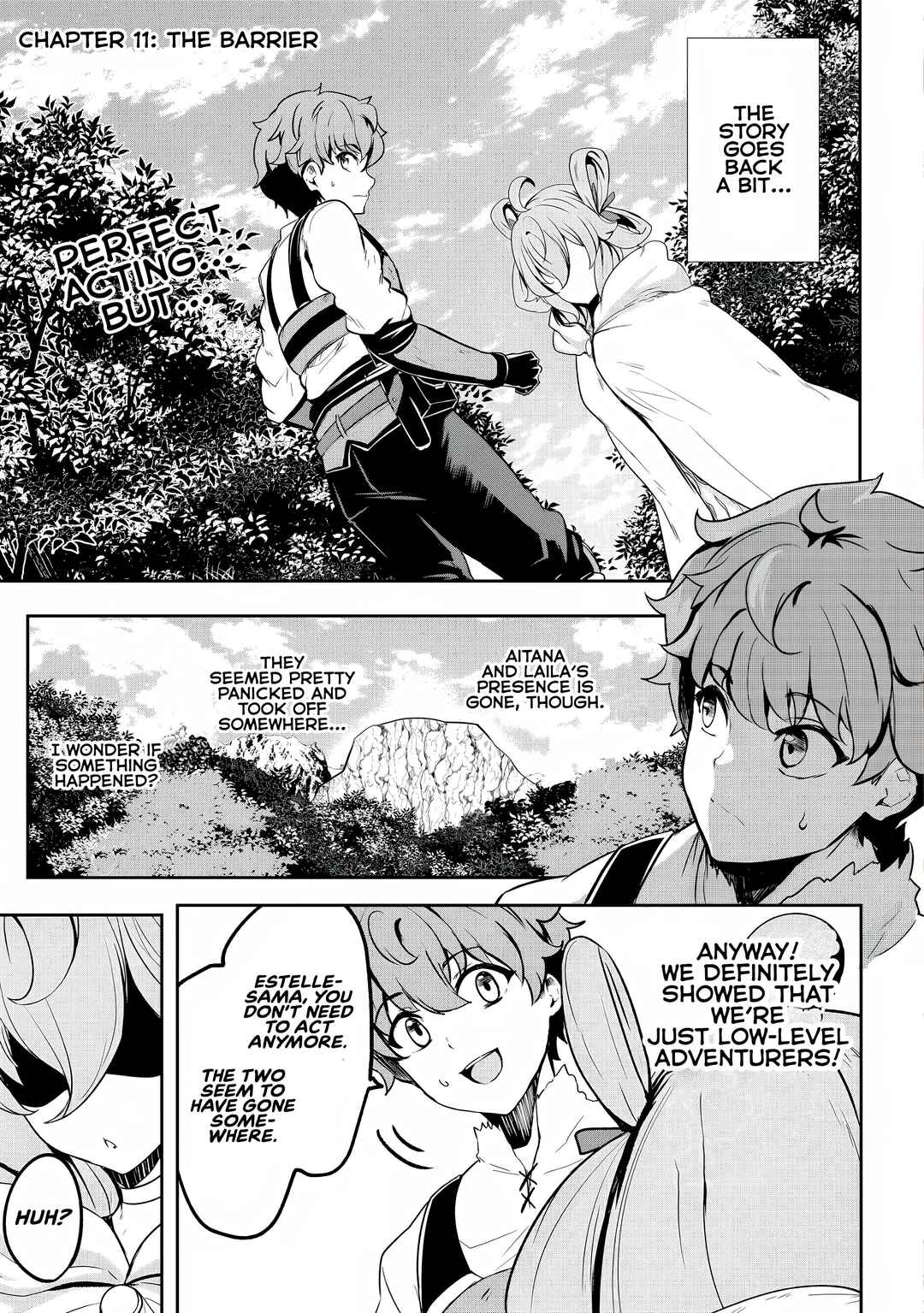 Dore dake Doryoku Shite mo Mannen Level 0 no Ore wa Tsuihou Sareta ~Shin no Teki to Yobareta Shounen wa, Shachiku Megami to Deatte Saikyou no Chikara wo Te ni Ireru~ Chapter 11 - Page 2