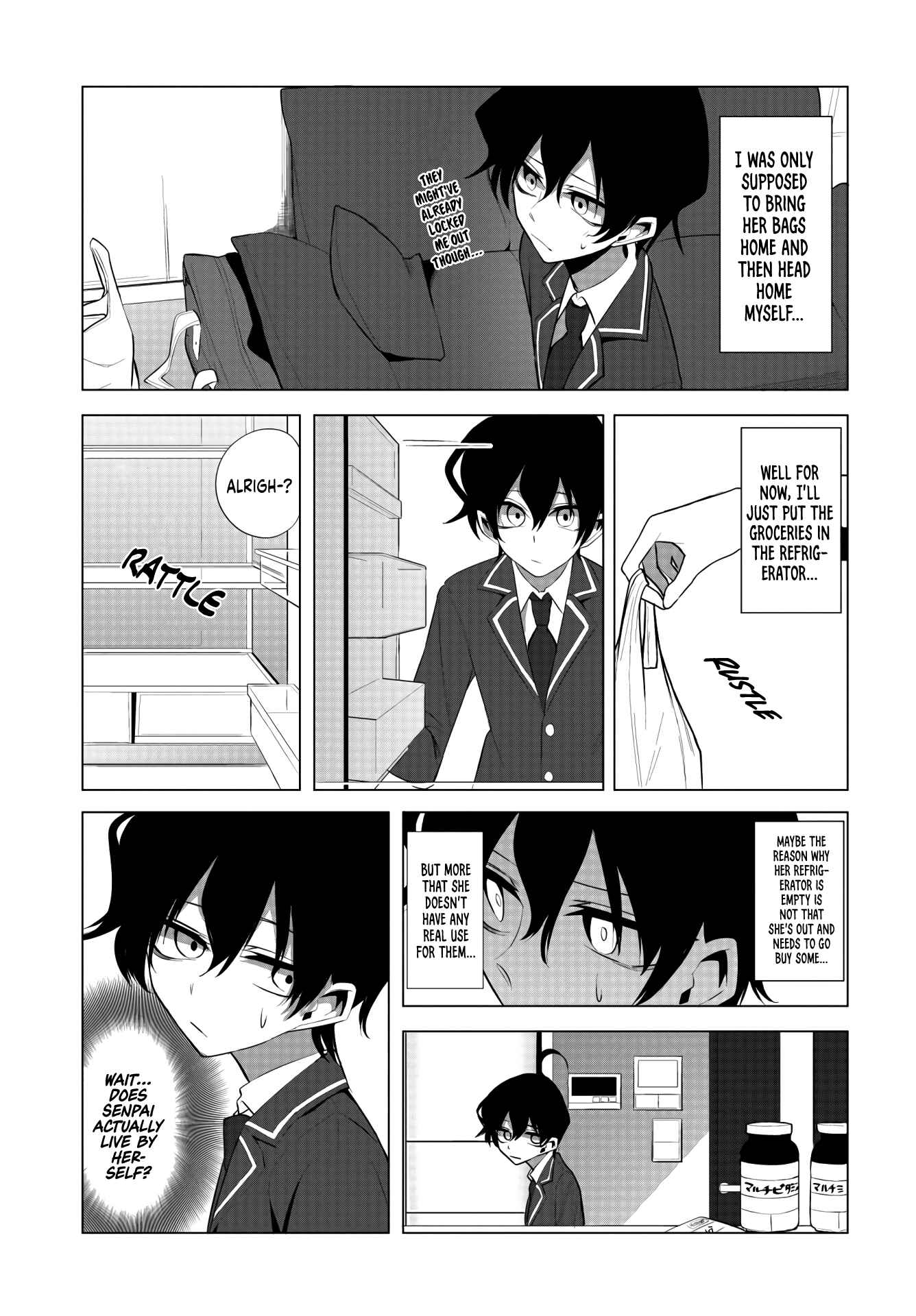 Mizuki-senpai no Koi Uranai Chapter 9 - Page 3
