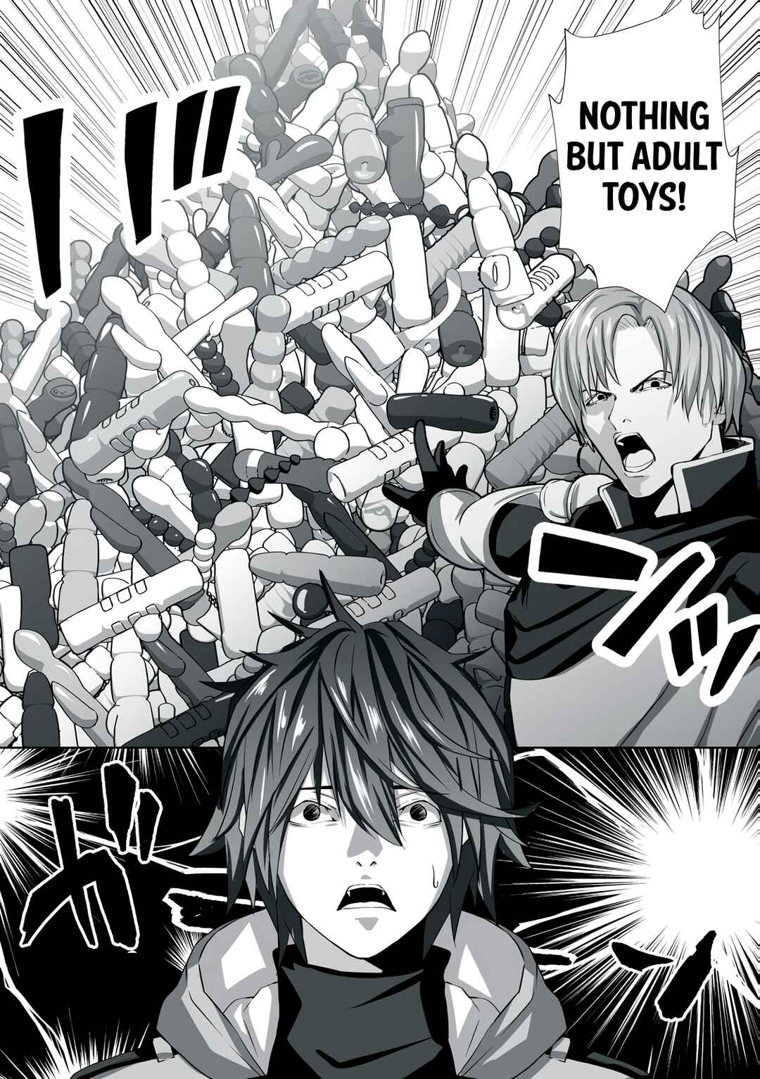 Tsuihou Sareta Renkinjutsushi, Adult Goods de Sekai wo Sukuu ~Donna Monster mo Zettai ni Ikaseru Otoko~ Chapter 1 - Page 4