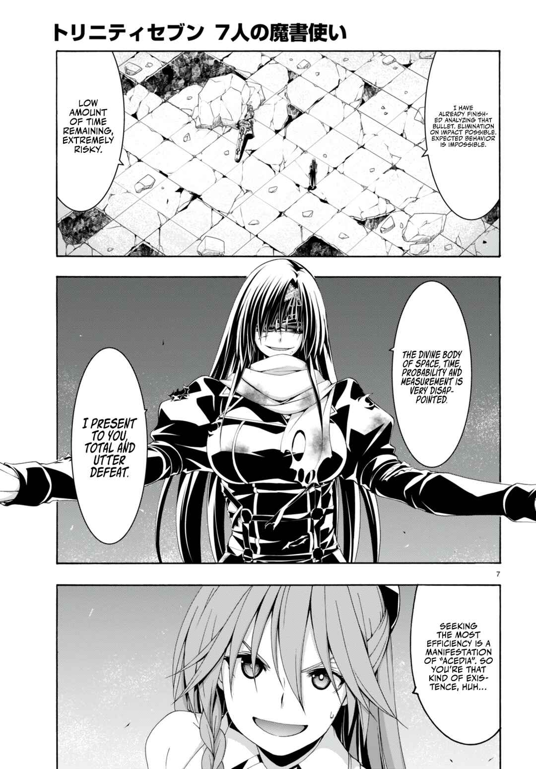 Trinity Seven - 7-Nin no Masho Tsukai Chapter 136 - Page 8