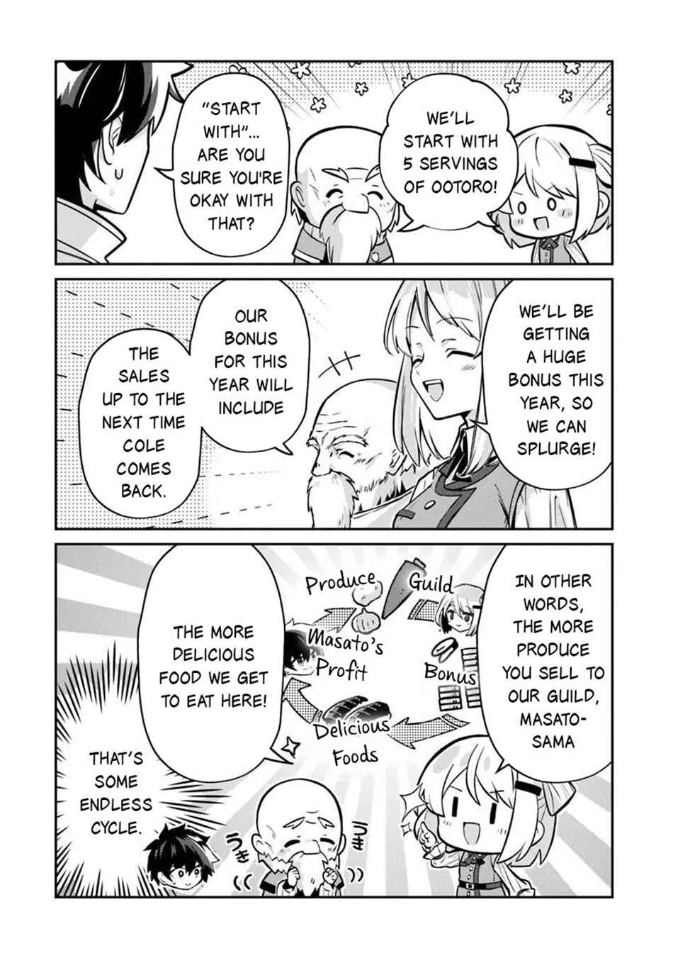 Tensei Shachiku no Cheat Saien ~Ban'nou Skill to Benri na Tsukaima Yousei wo Kushishitetara, Kidzukeba Tairiku Ichi no Seisan Kyoten ga Dekiteita~ Chapter 25 - Page 17