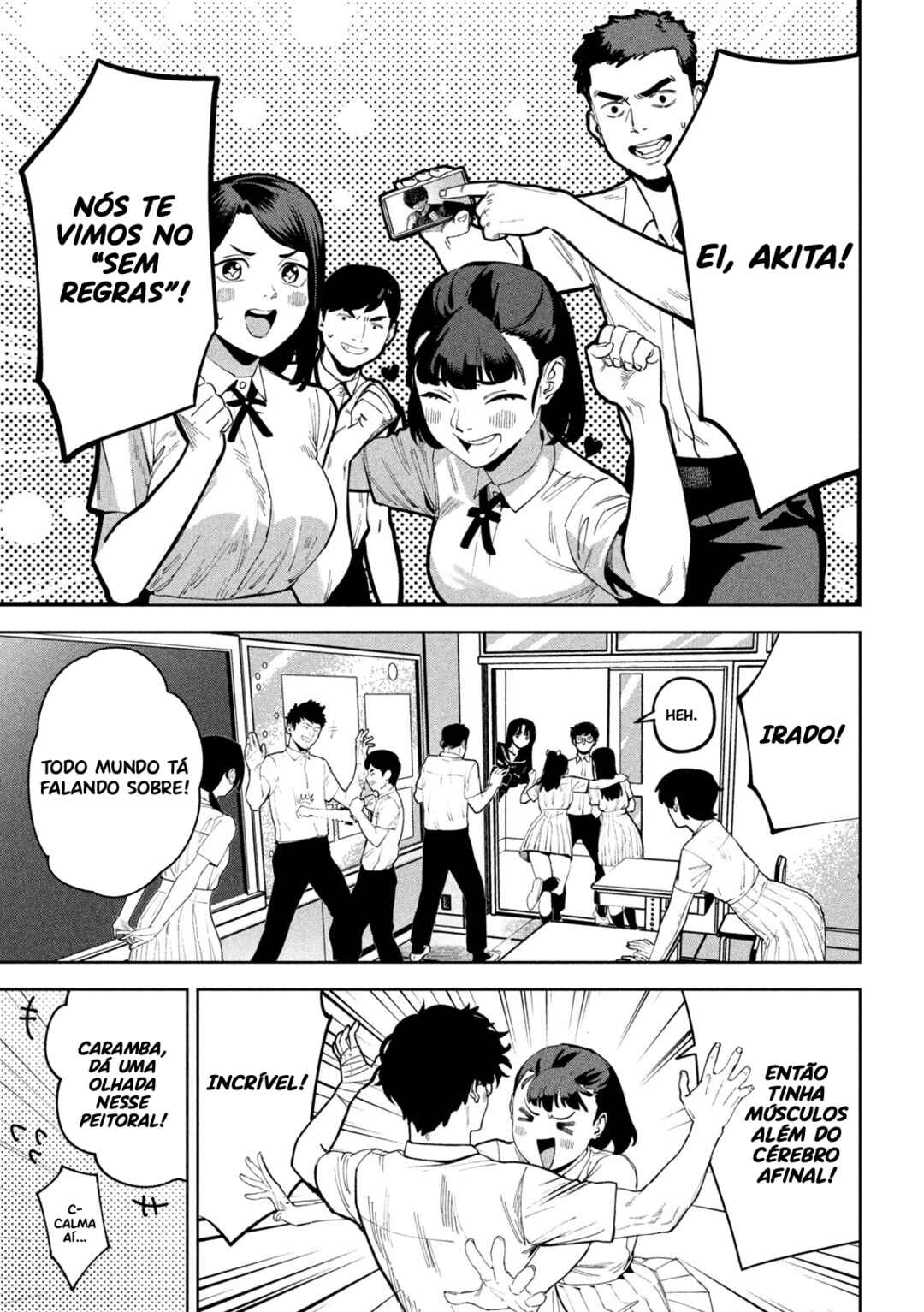 Bouryoku Banzai Chapter 41 - Page 14