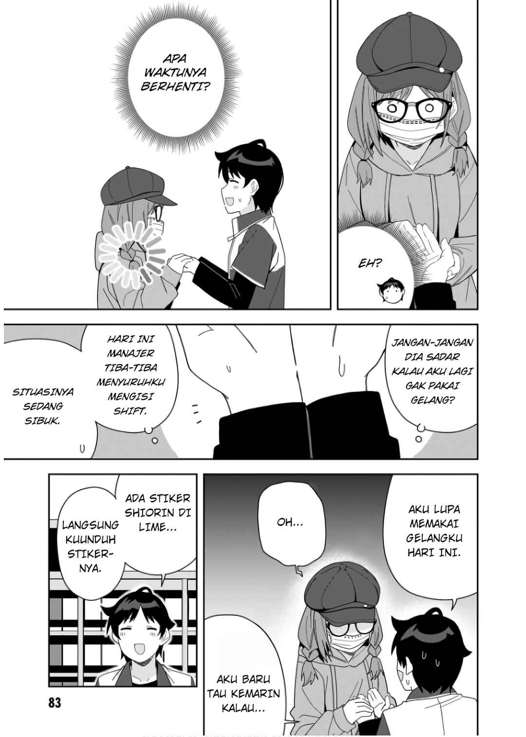 Classmate no Moto Idol ga, Tonikaku Kyodou Fushin nandesu. Chapter 8 - Page 19