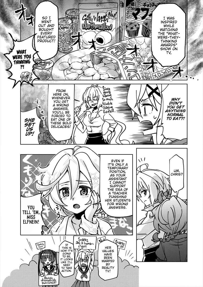Senki Kanshoku Symphogear ~Shirabemeshi~ Chapter 4 - Page 9