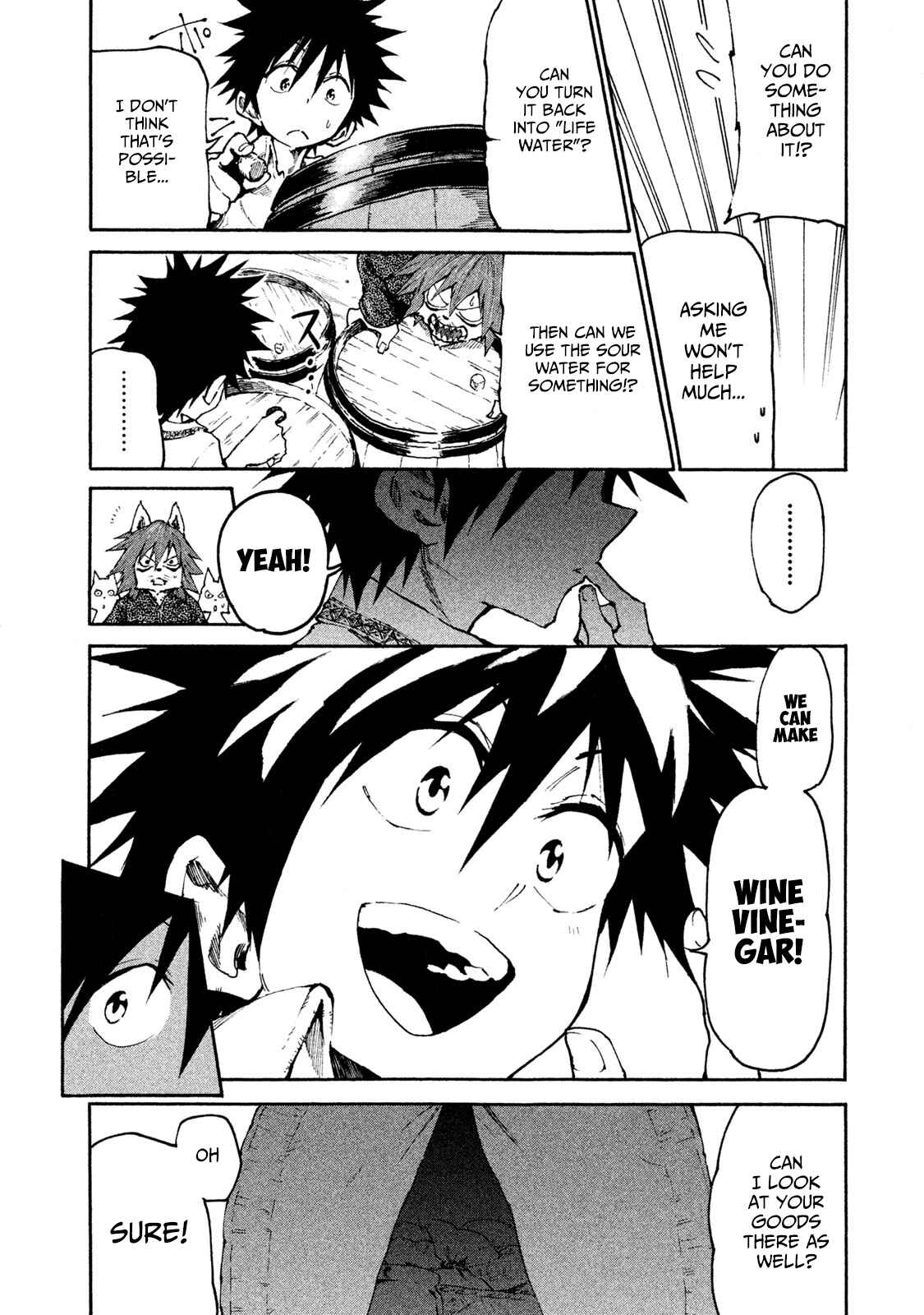 Mazumeshi Elf to Yuuboku gurashi Chapter 18 - Page 7