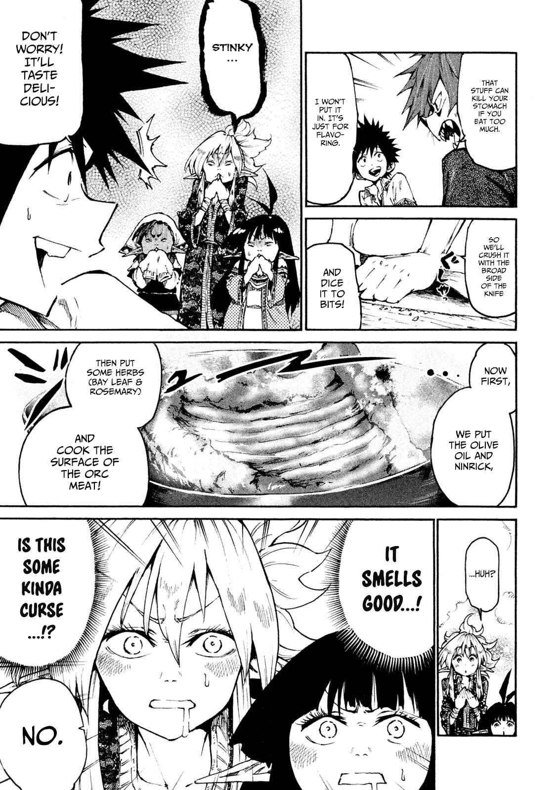 Mazumeshi Elf to Yuuboku gurashi Chapter 18 - Page 9