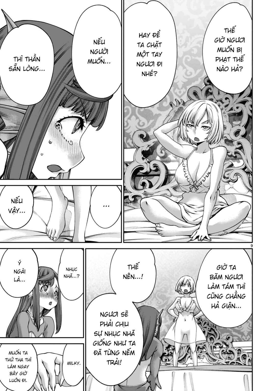 Saikyou Skill "Inochigoi" de Kuyashii Kedo Musou Shichau Moto Maou-sama no Sekai Seifuku Katsudou Chapter 17 - Page 9