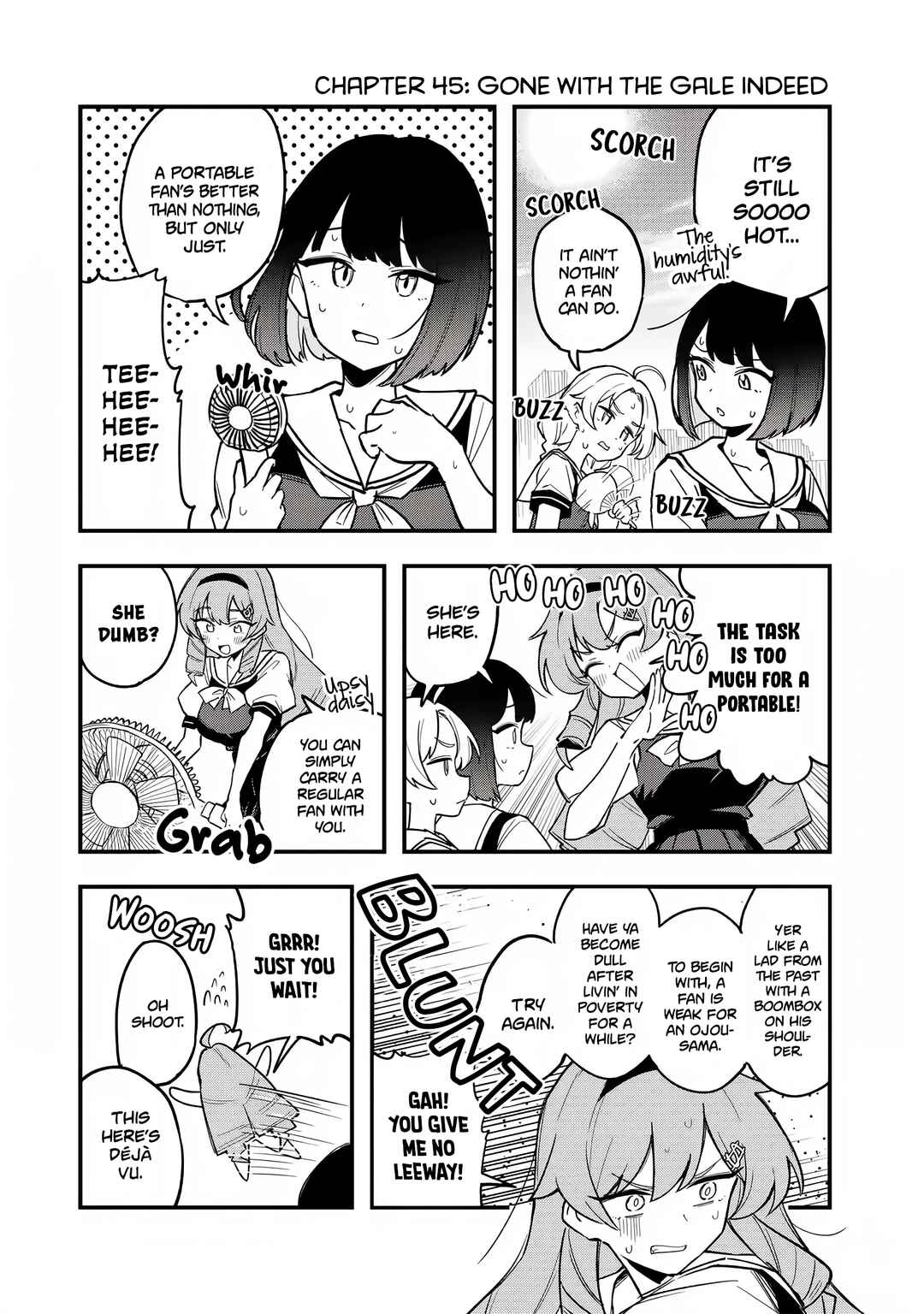 Bakushin Ojou-sama Dou! Chapter 45 - Page 1