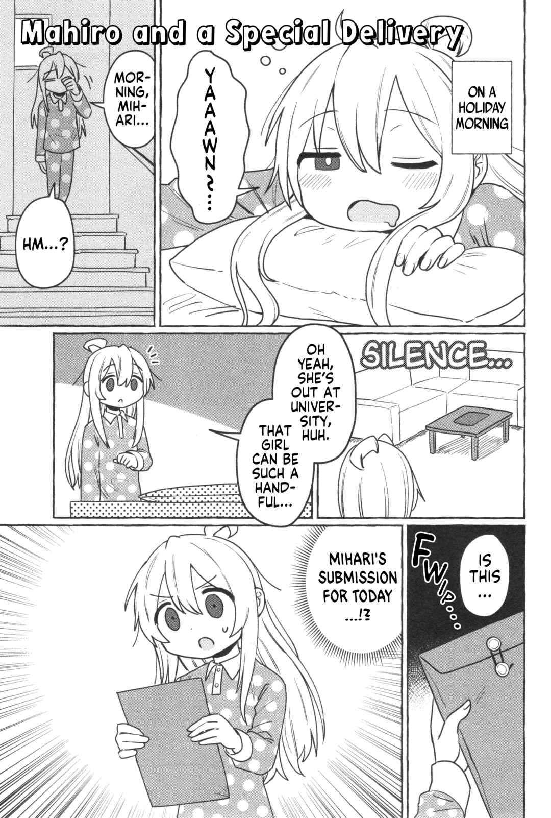 Onii-chan wa Oshimai! Koushiki Anthology Comic Chapter 61 - Page 1