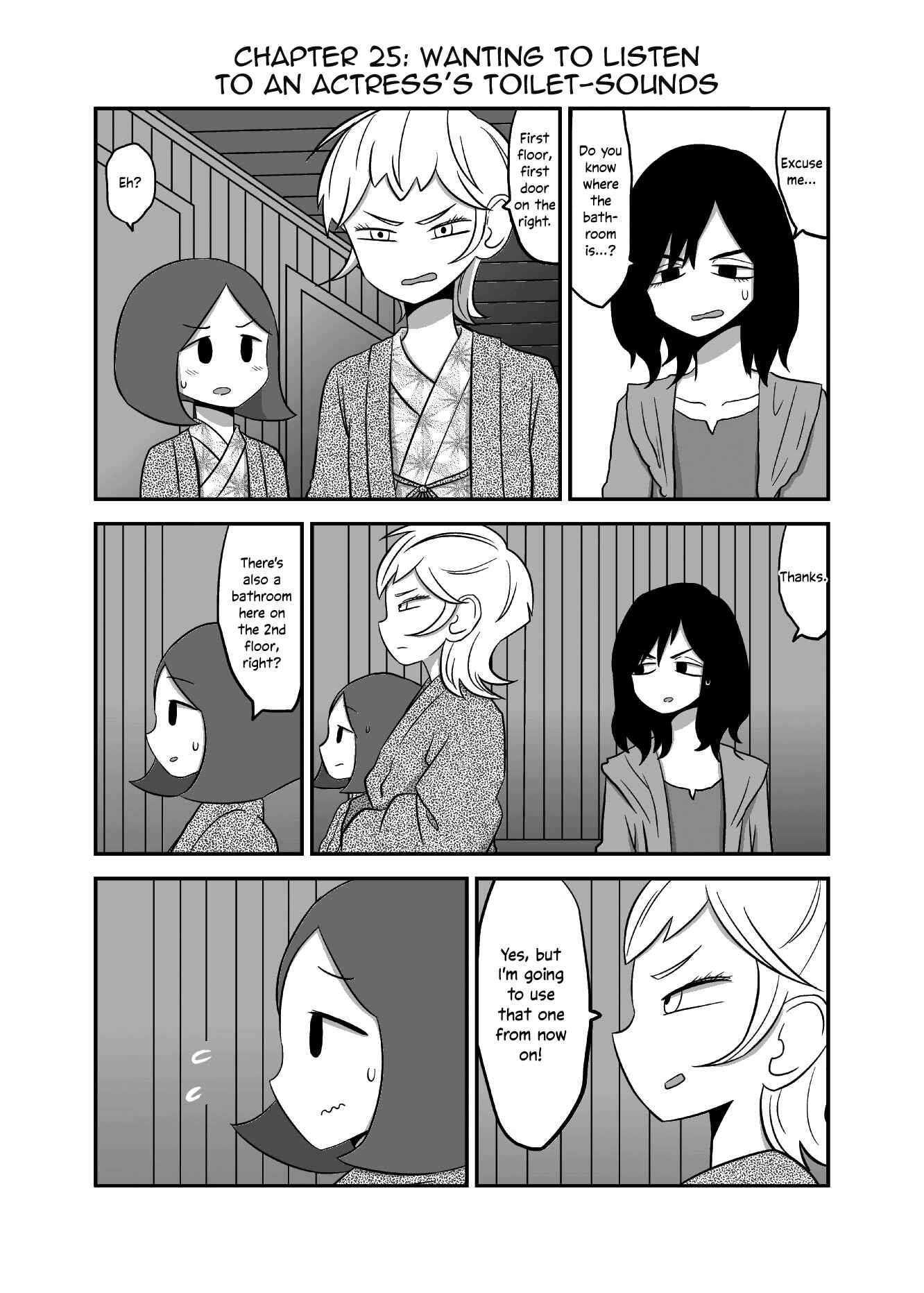 Yuri Natsu: Minshuku Kagaya Chapter 25 - Page 1