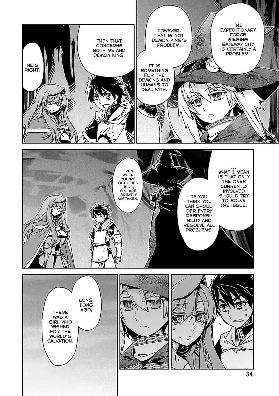 MAOYU : Archenemy and Hero “Become mine, Hero” “I refuse!” Chapter 53 - Page 22
