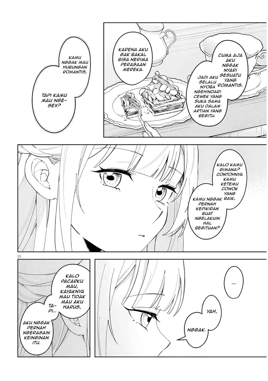Afternoon Tea wa Ikaga desu ka? Watashi to Kanojo no Fujun de Ichizu na Futarigurashi Chapter 2 - Page 10