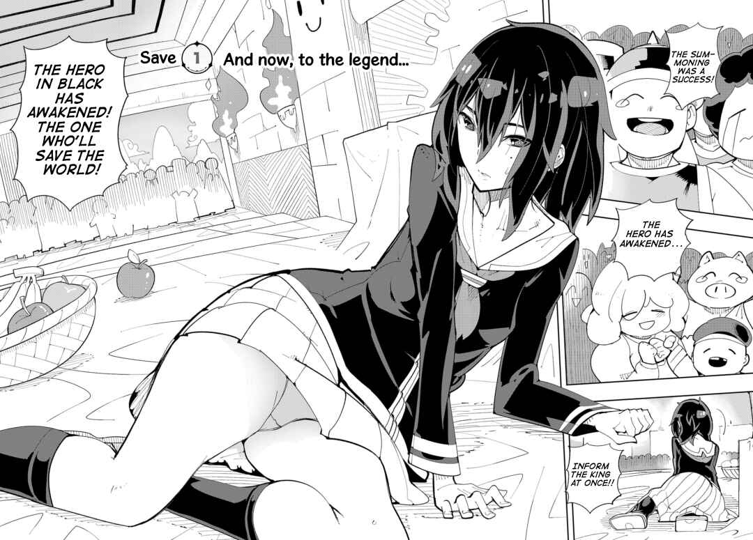 Sahoko Quest ~Inkya Joshi, Shinshi Muke Doujin RPG Sekai de Yuusha ni Naru~ Chapter 1 - Page 2