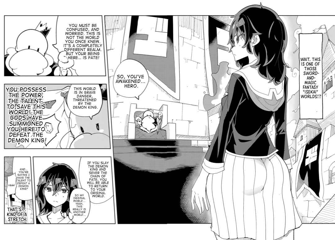 Sahoko Quest ~Inkya Joshi, Shinshi Muke Doujin RPG Sekai de Yuusha ni Naru~ Chapter 1 - Page 5