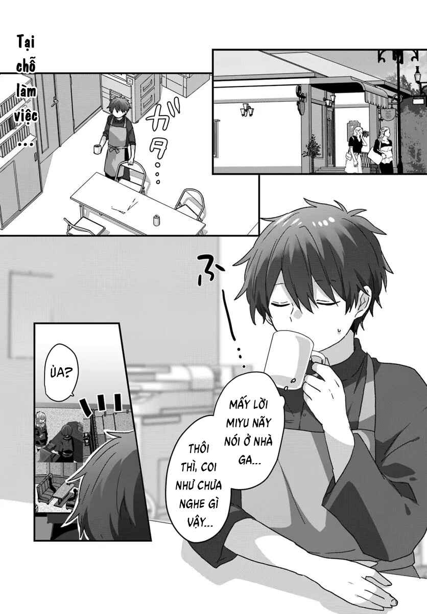Daigaku Nyuugakuji Kara Uwasa Sareteita Bishoujo San Shimai, Ikiwakareteita Gimai Datta. Chapter 5 - Page 1