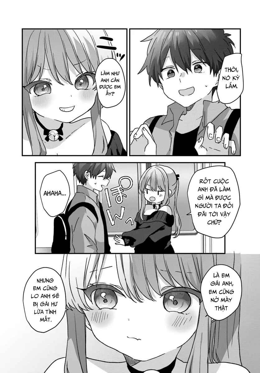 Daigaku Nyuugakuji Kara Uwasa Sareteita Bishoujo San Shimai, Ikiwakareteita Gimai Datta. Chapter 5 - Page 14
