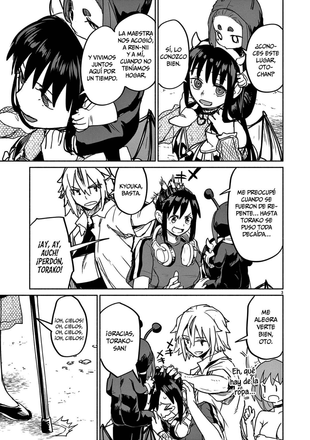 Kaii to Otome to Kamikakushi Chapter 76 - Page 4