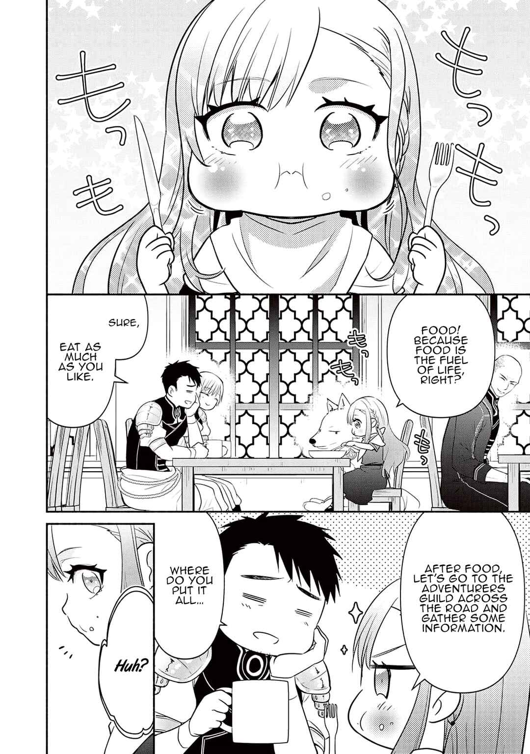 Tensei Youjo.: Shinjuu to Ouji to, Saikyou no Oji-san Youhei-dan no Naka de Ikiru Chapter 7 - Page 22