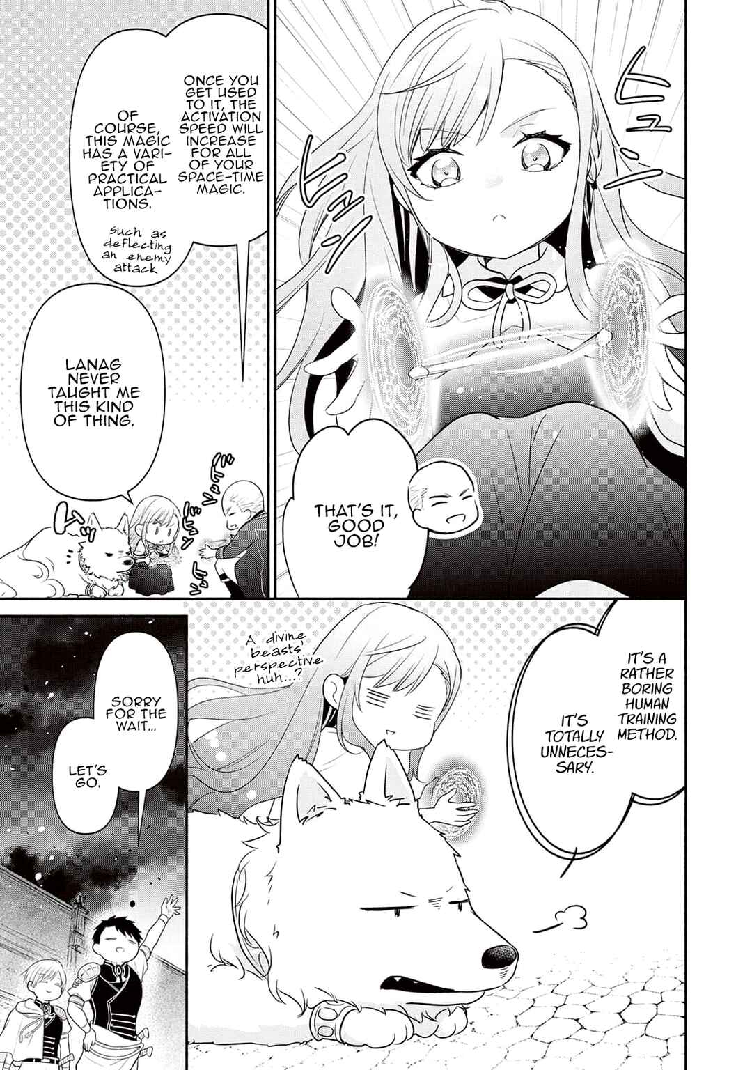 Tensei Youjo.: Shinjuu to Ouji to, Saikyou no Oji-san Youhei-dan no Naka de Ikiru Chapter 7 - Page 7