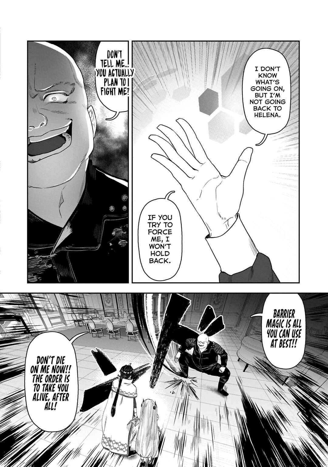 Kuni ni Saikyou no Barrier wo Hattara Heiwa ni Narisugite Tsuihousaremashita ~Ore no Mahou ga Yabasugite, Bijo to Mazoku ni Kakomarerun da ga!?~ Chapter 10 - Page 7