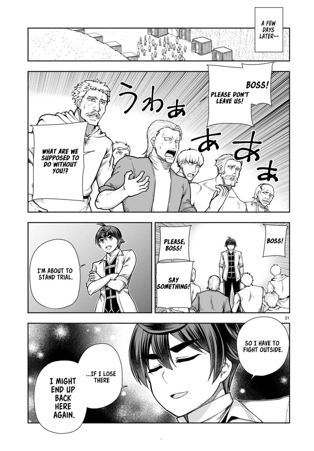 Botsuraku Yotei Nanode, Kajishokunin o Mezasu Chapter 60 - Page 21