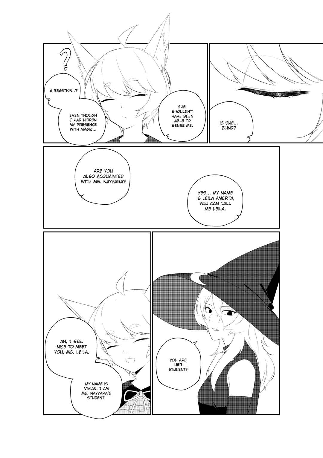 The Witch and The Girl Chapter ? - Page 32