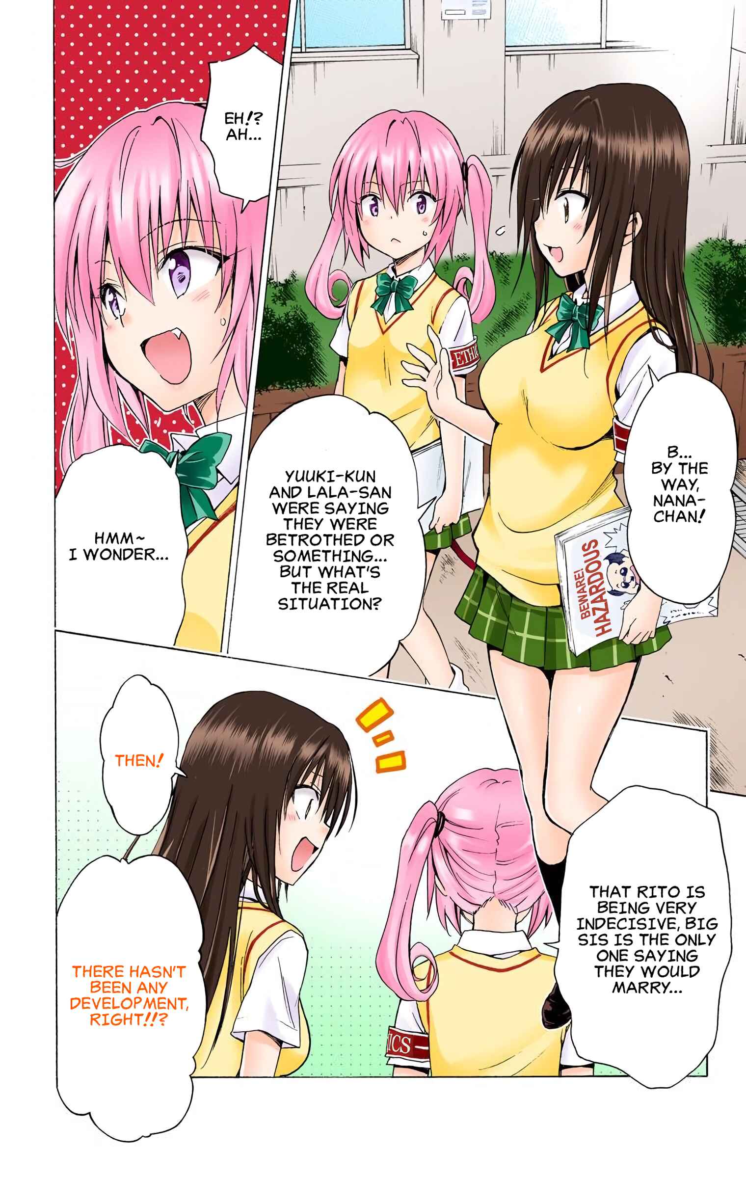 To Love Ru Darkness (Official Colored) Chapter 64 - Page 15