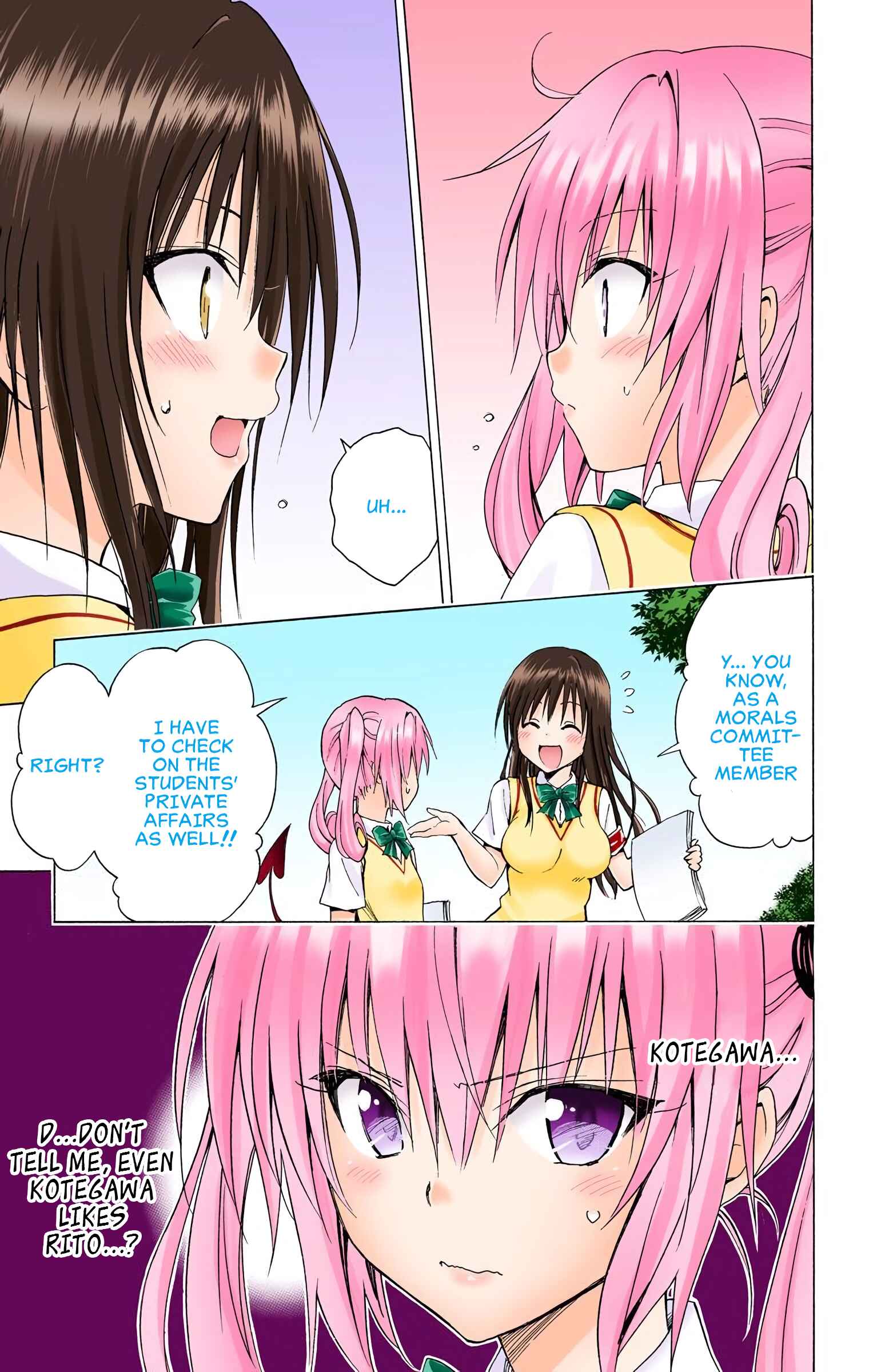 To Love Ru Darkness (Official Colored) Chapter 64 - Page 16