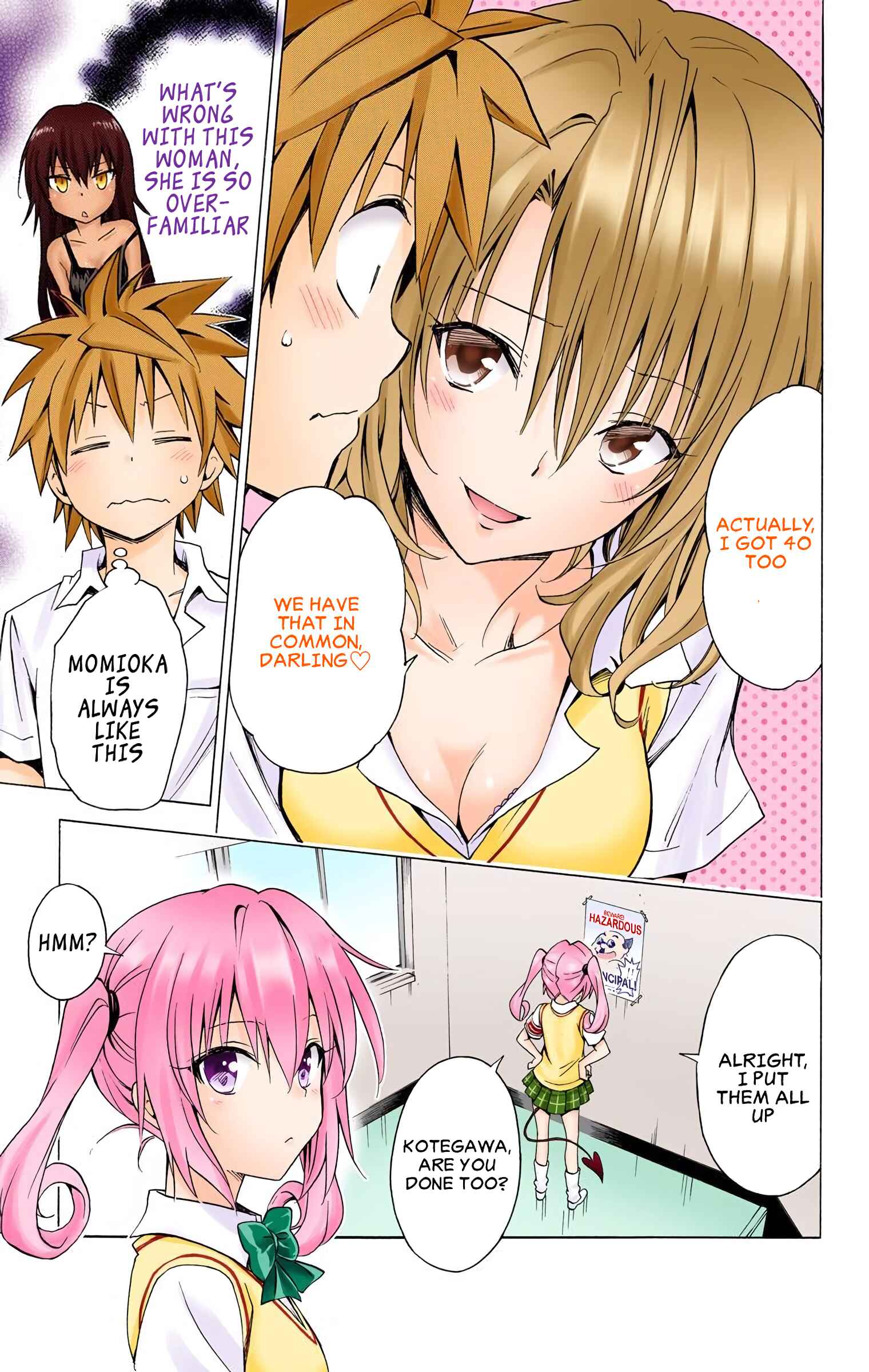 To Love Ru Darkness (Official Colored) Chapter 64 - Page 20