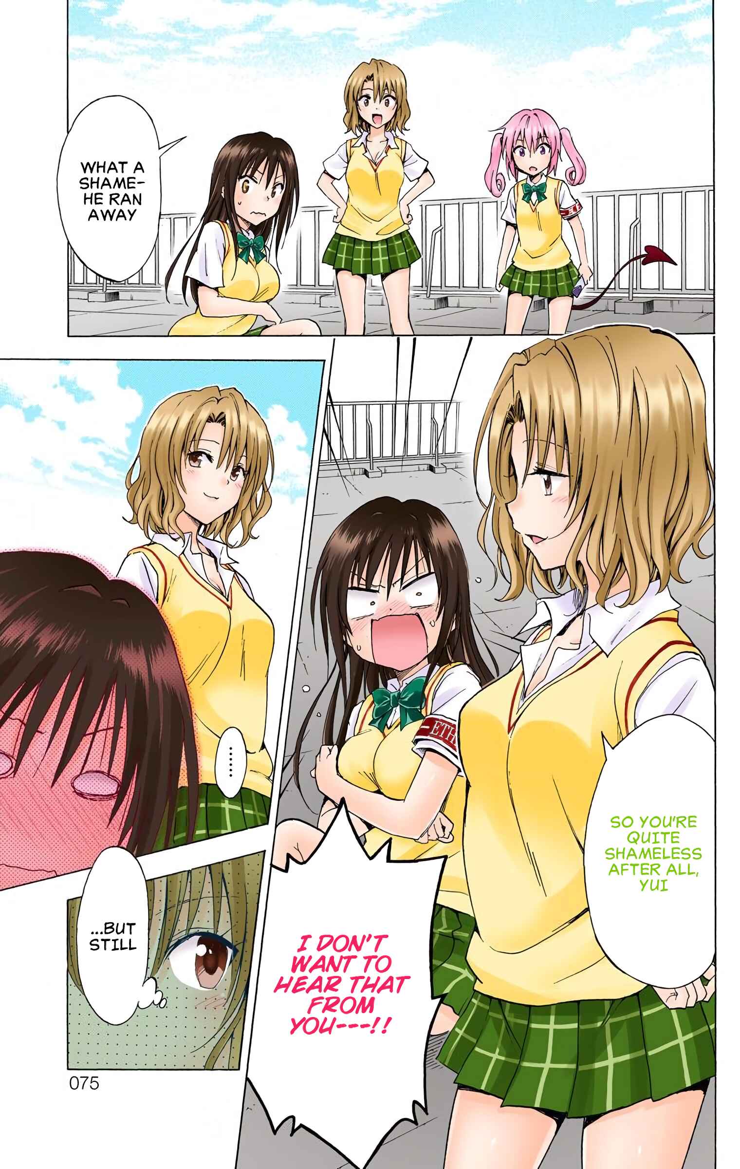 To Love Ru Darkness (Official Colored) Chapter 64 - Page 36