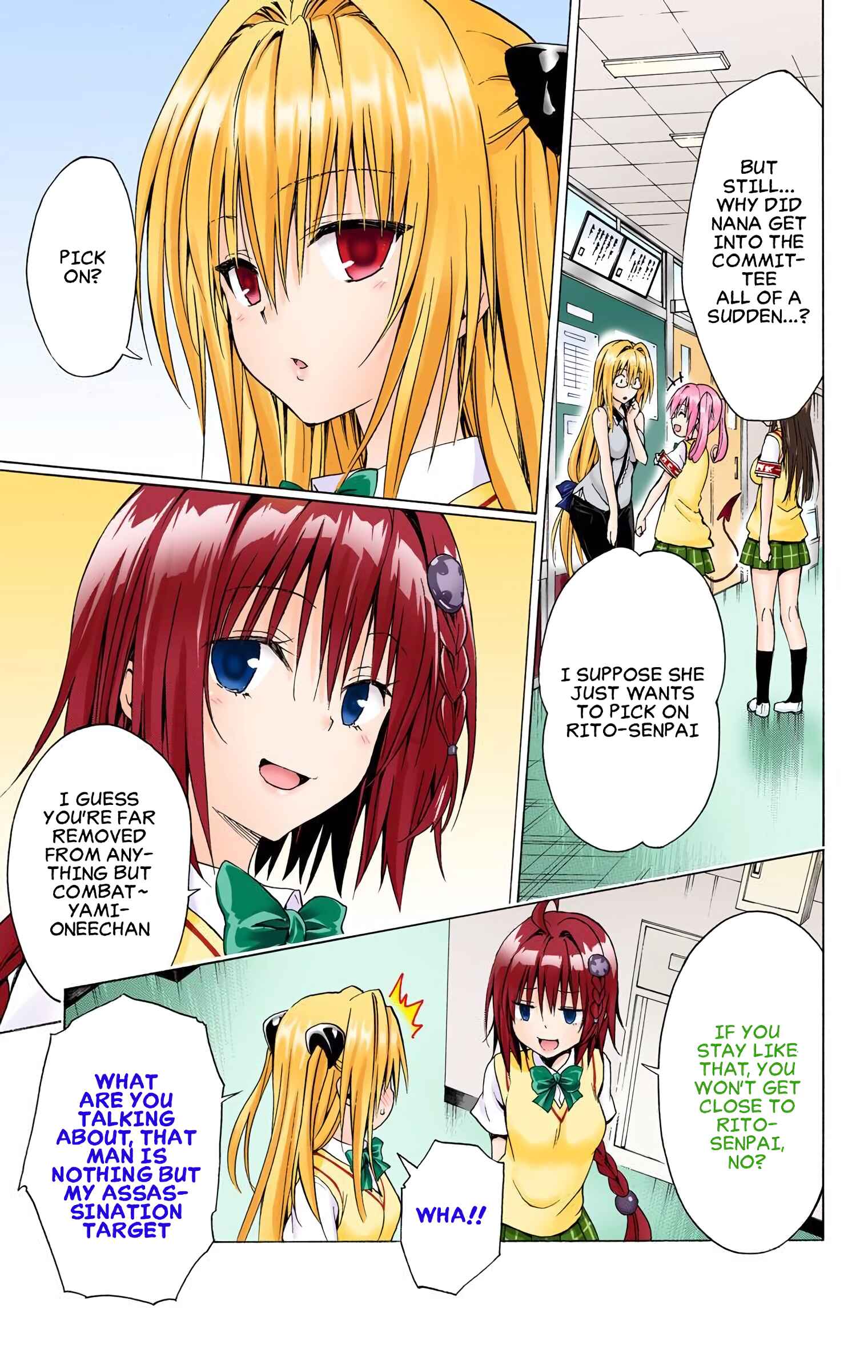 To Love Ru Darkness (Official Colored) Chapter 64 - Page 6