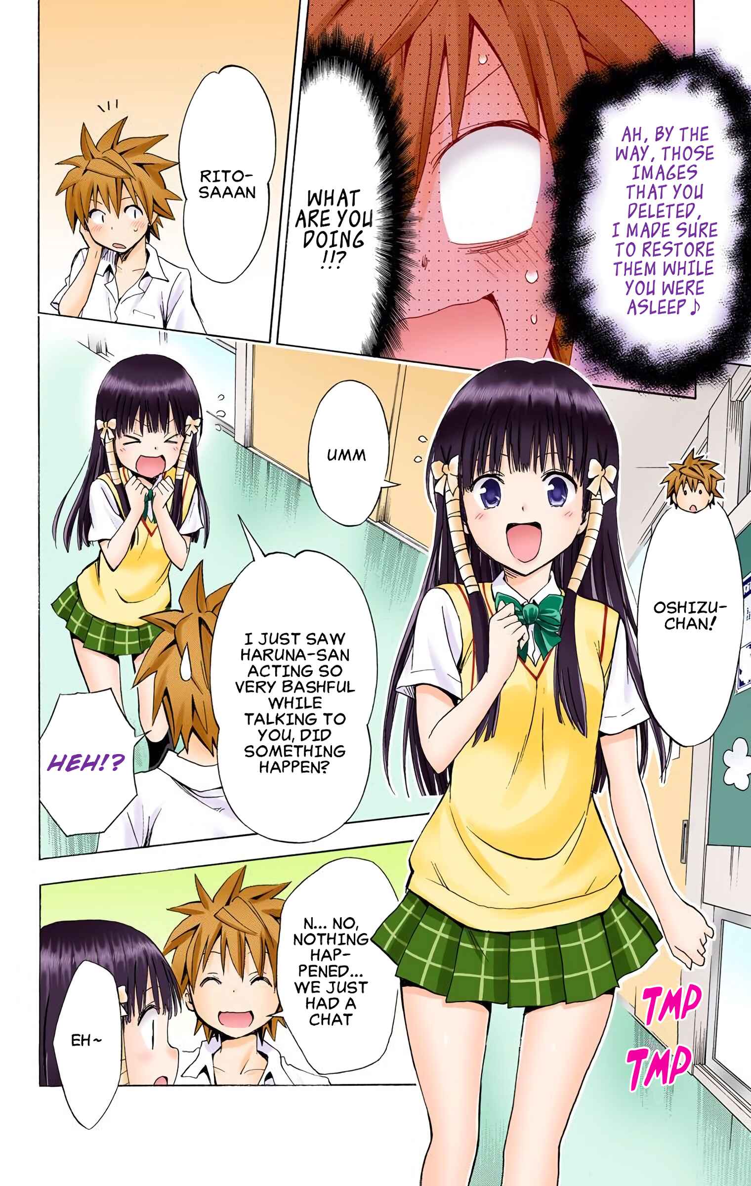 To Love Ru Darkness (Official Colored) Chapter 64 - Page 9