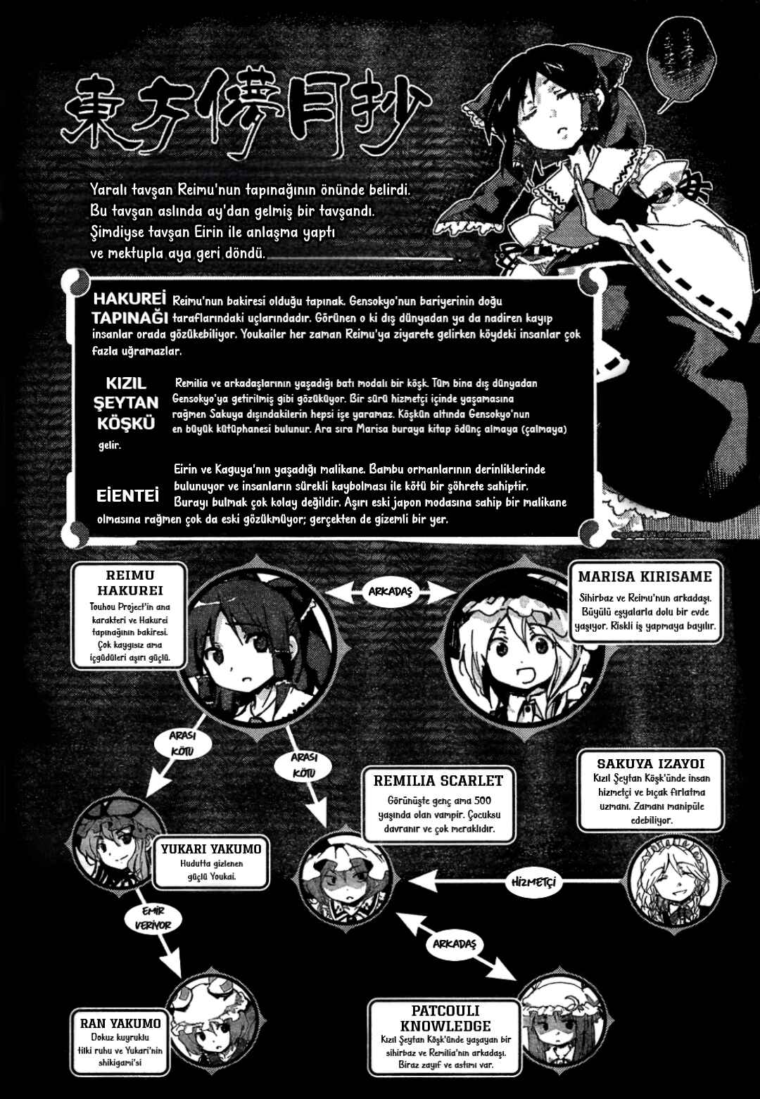 Touhou Bougetsushou ~ Silent Sinner in Blue. Chapter 3 - Page 1