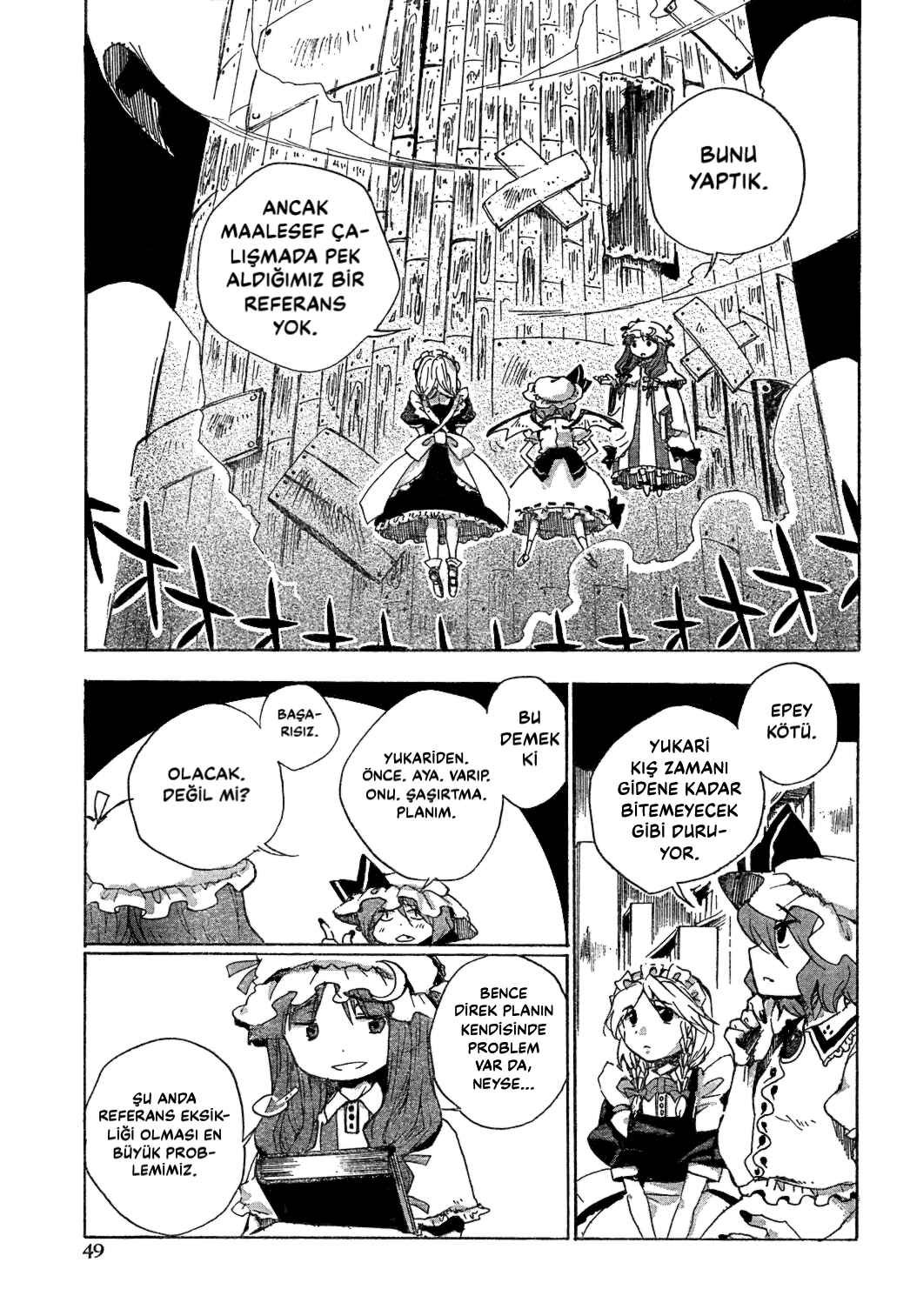 Touhou Bougetsushou ~ Silent Sinner in Blue. Chapter 3 - Page 10