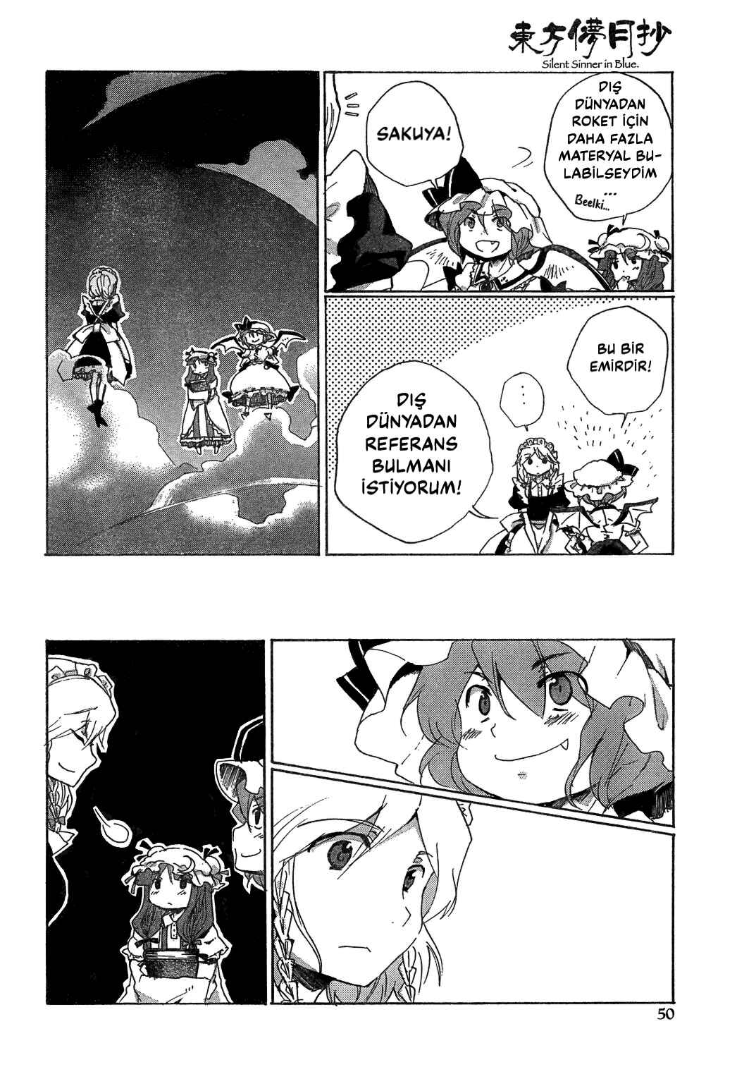 Touhou Bougetsushou ~ Silent Sinner in Blue. Chapter 3 - Page 11